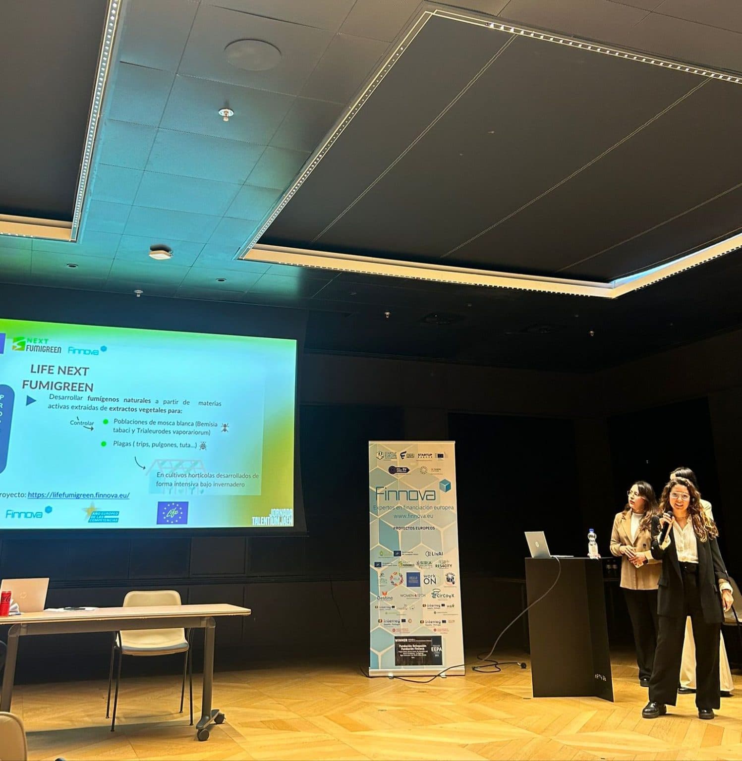 LIFE NextFUMIGREEN llega al Encuentro de Jóvenes en Formación celebrado en Bruselas