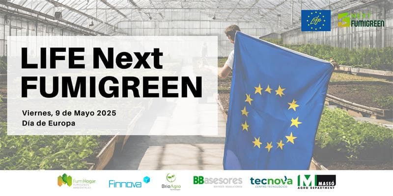 LIFE NextFUMIGREEN celebra el Día de Europa promoviendo una agricultura más sostenible y saludable