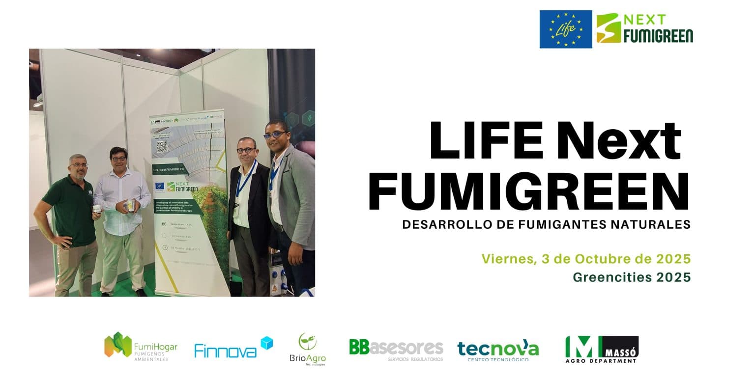 LIFE NextFUMIGREEN muestra en Málaga sus biopesticidas naturales y estrecha lazos con actores internacionales