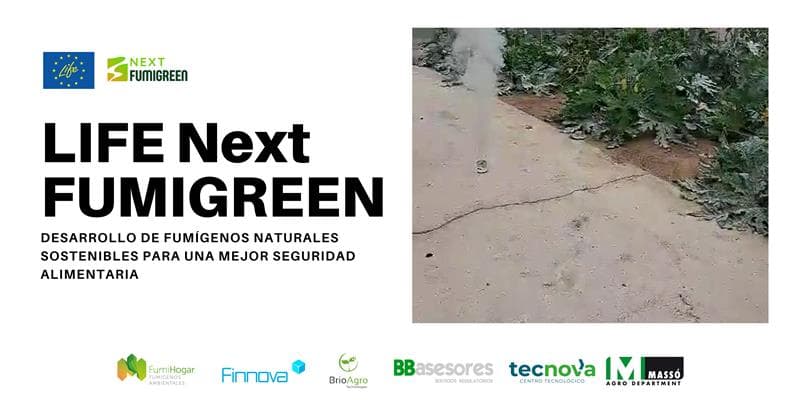 LIFE NextFUMIGREEN reduce 2.100 kg de sustancias tóxicas en cultivos hortícolas