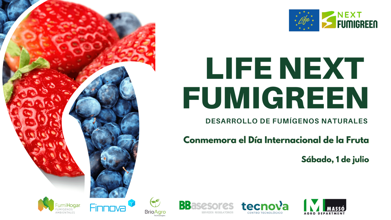 LIFE NextFUMIGREEN recuerda la importancia de fomentar el uso de fumígenos naturales en el Día Internacional de la Fruta