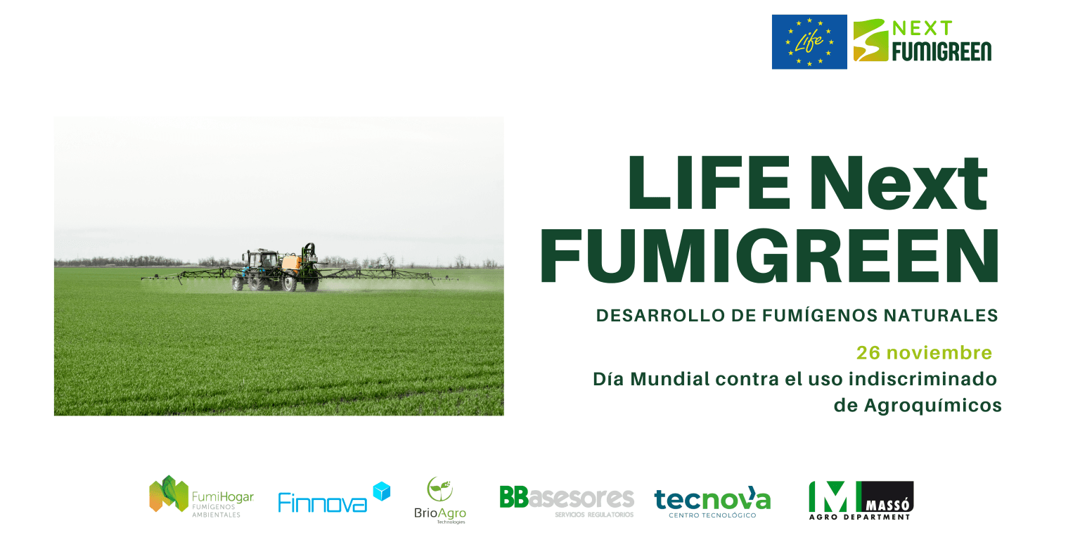 Los fumígenos naturales de LIFE NextFUMIGREEN contribuyen a la lucha contra el uso indiscriminado de agroquímicos