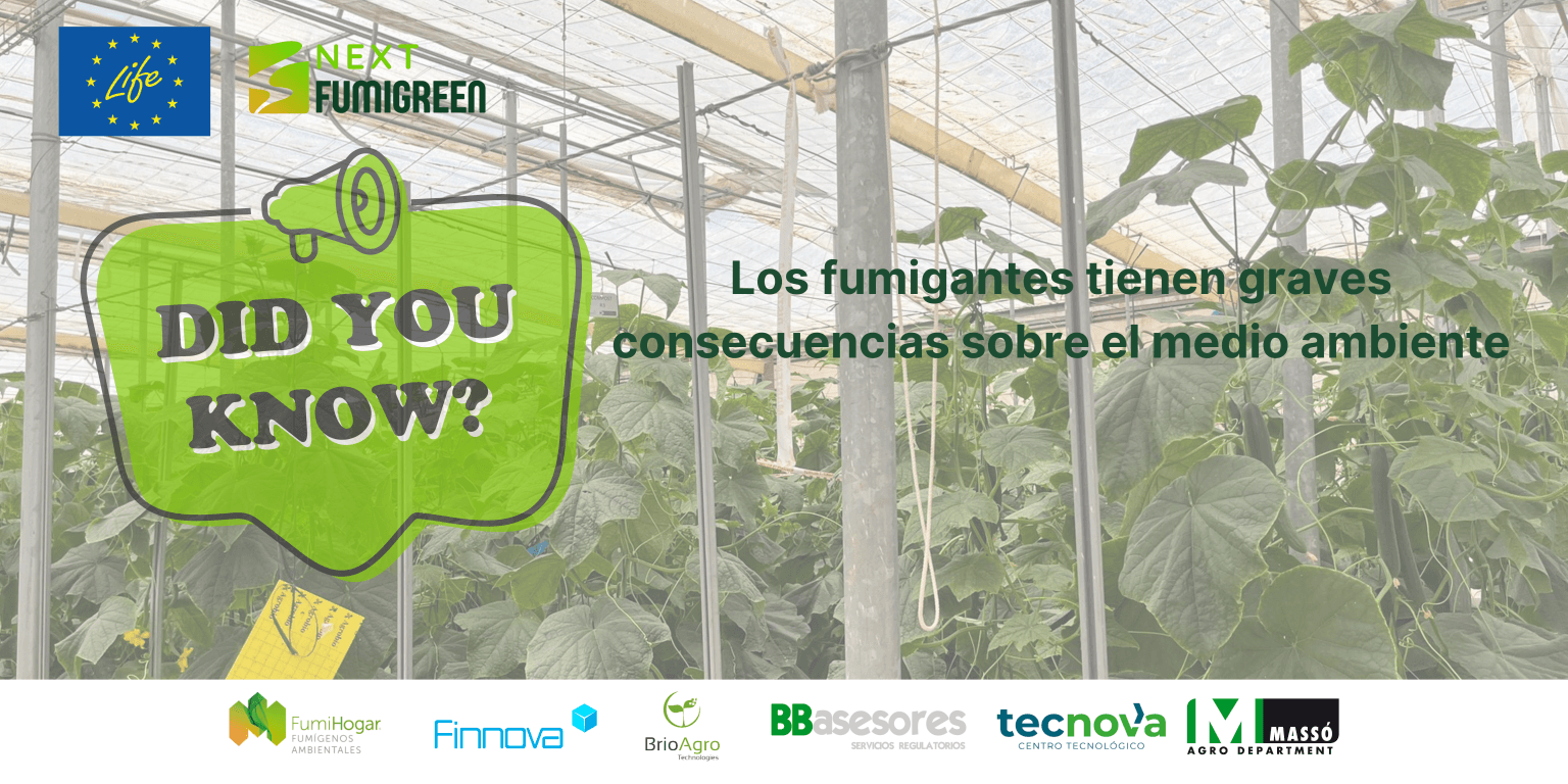 Consecuencias medioambientales de los fumigantes