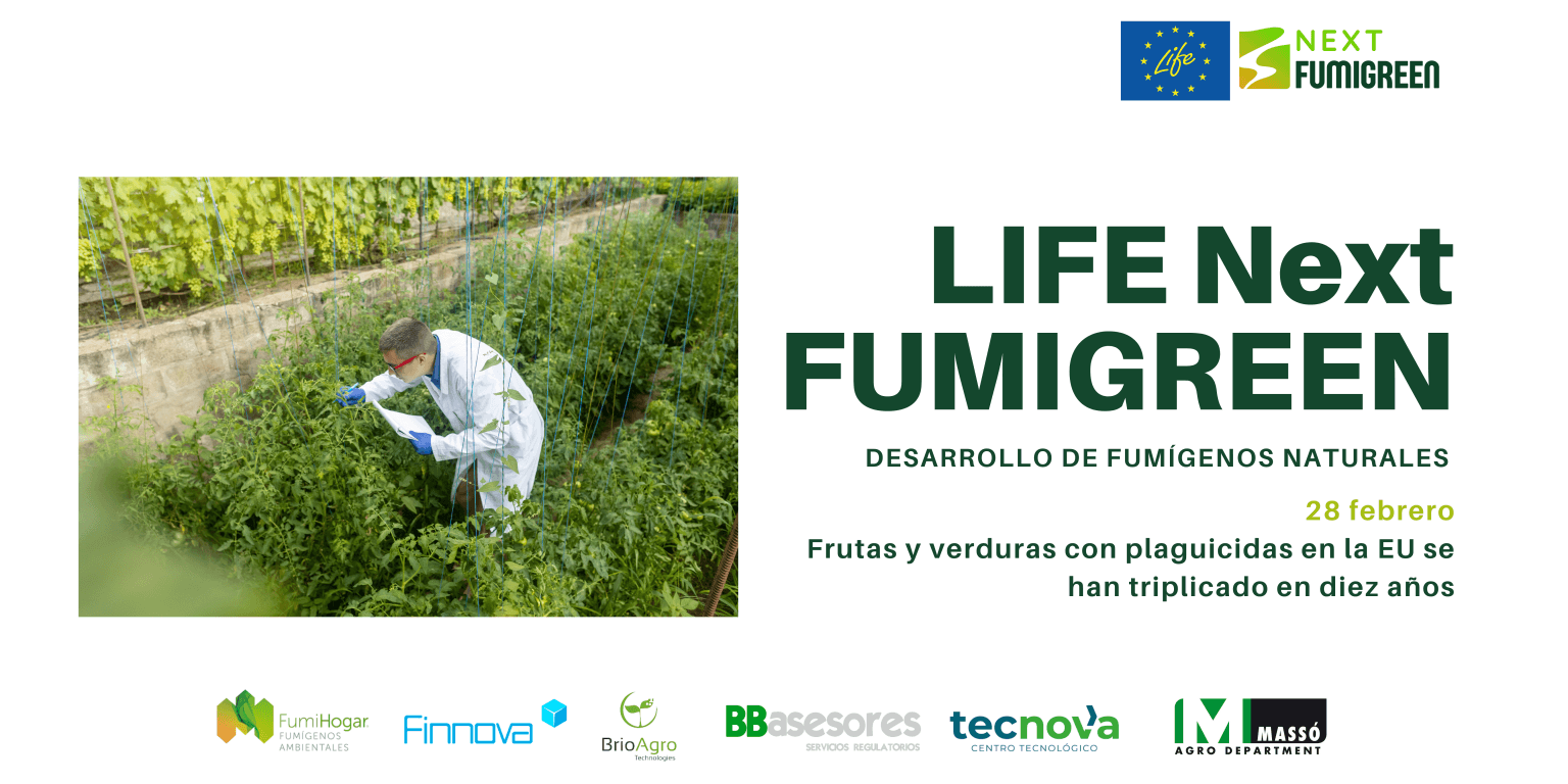 Las frutas y verduras con plaguicidas en la EU se han triplicado en diez años