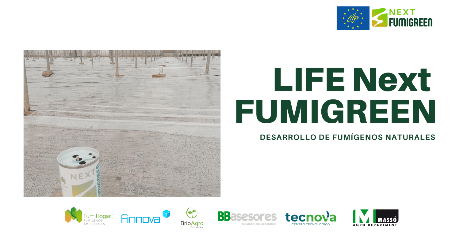 El proyecto LIFE NextFUMIGREEN, solución a la retirada de la propuesta de la UE sobre el uso sostenible de pesticidas