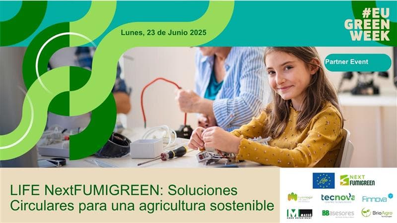 LIFE NextFUMIGREEN impulsará alternativas naturales para una agricultura sostenible en la EU Green Week 2025