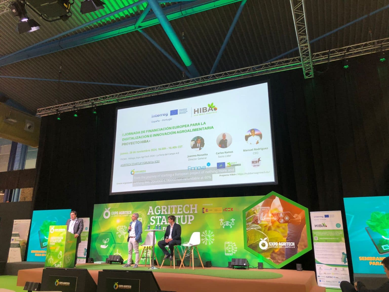 LIFE NextFUMIGREEN participa en la I Jornada de Financiación Europea para la Digitalización e Innovación Agroalimentaria en EXPO AGRITECH 2024