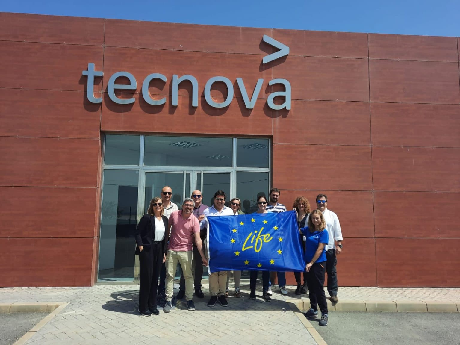 Los socios del proyecto LIFE NextFUMIGREEN visitan por primera vez las instalaciones del centro experimental Tecnova